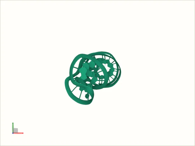 Generated 40-nt RNA structure, matching this interactive viewer